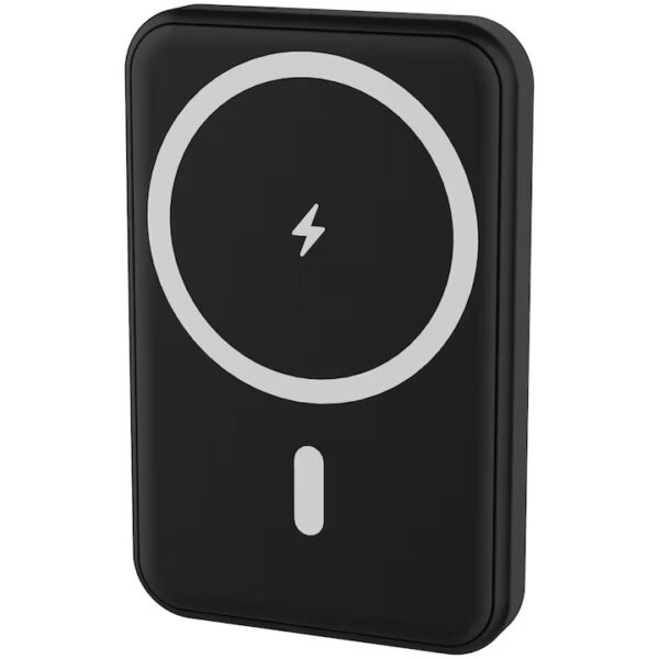 Power Bank Wonder WX5MAG 5000mAh με 1 x USB-C Έξοδο και Ασύρματη Φόρτιση 15W Μαύρο