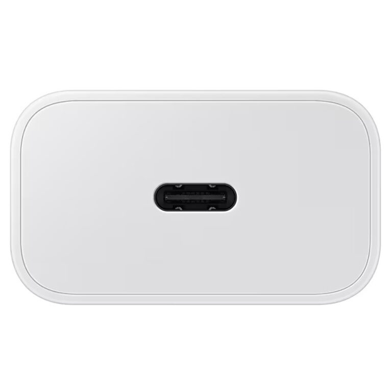 Φορτιστής Ταξιδίου Samsung Super Fast Charging EPT2510XWEGEU 25W USB-C Λευκός + Καλώδιο USB-C σε USB-C Λευκό