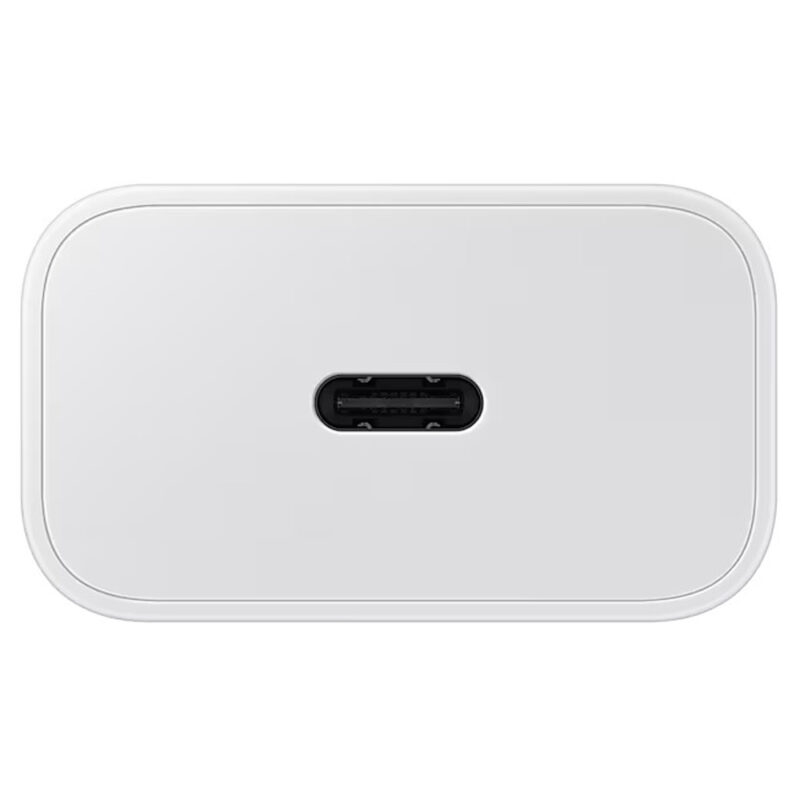 Φορτιστής Ταξιδίου Samsung Super Fast Charging EPT2510XWEGEU 25W USB-C Λευκός + Καλώδιο USB-C σε USB-C Λευκό