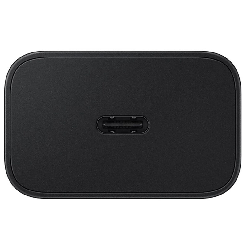 Φορτιστής Ταξιδίου Samsung Super Fast Charging EPT2510XBEGEU 25W USB-C Μαύρος + Καλώδιο USB-C σε USB-C Μαύρο