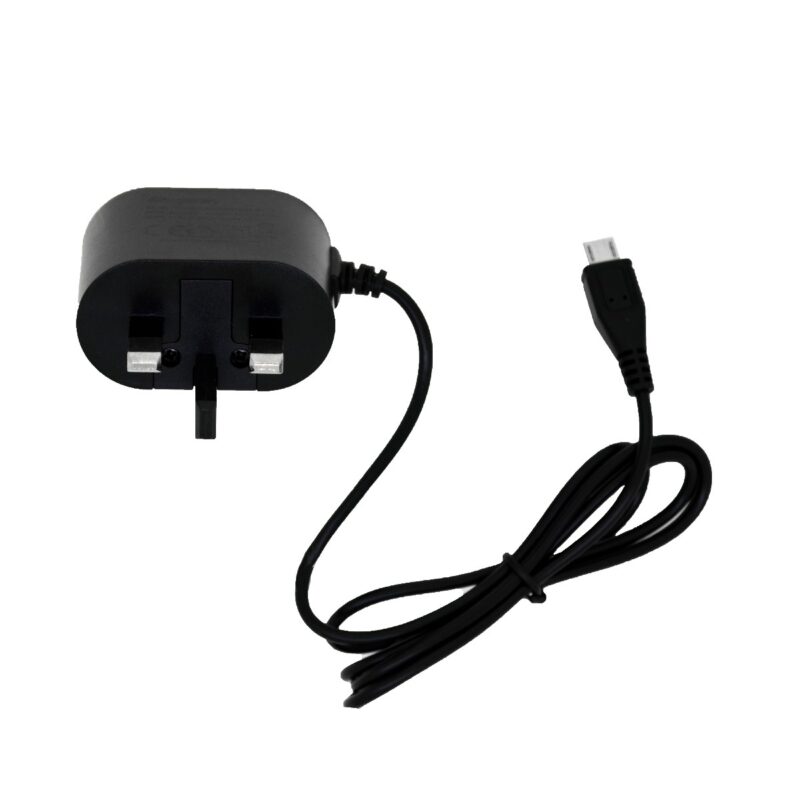 Φορτιστής Ταξιδίου Energizer με Micro USB 0.5A 2.5W Μαύρος με UK Plug Bulk