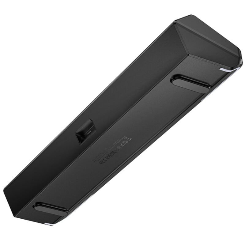 Computer Speaker Hoco BS66 Smooth 6W USB2.0 Bluetooth v5.0 και Πλήκτρα Multimedia Μαύρο
