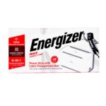 Επιτραπέζιος Box Φορτιστής Energizer EPB2500W03EU 2500W 5xΣούκο 2xUSB USB-C PD20W QC 2.4A Ασύρματη Φόρτιση 15W Διακόπτη Ασφαλείας 2m Λευκός