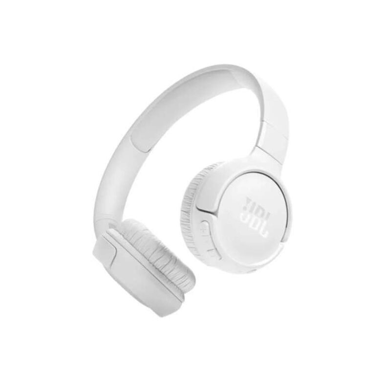 Bluetooth Ακουστικά Stereo JBL Tune T520BTWHT On ear BT5.3 Χρόνος Λειτουργίας 57 ώρες Λευκό