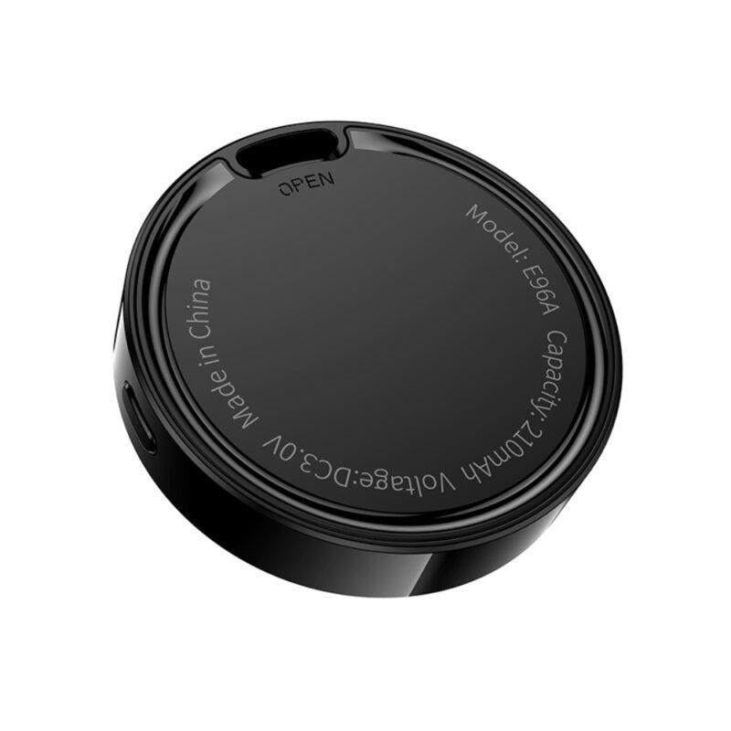 Hoco Tag E96A Anti-Lost Device για Android Συμβατό με Google Find My Device Μαύρο