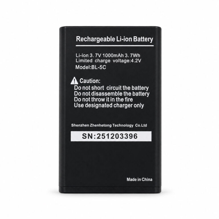 Μπαταρία Maxcom Τύπου BL-5C Li-ion, 1000mAh, 3.7V με NTC Κύκλωμα Προστασίας για MM443, MM445, MM142 L, MM34D 4G, MM428BB, MM39D SE 4G κλπ