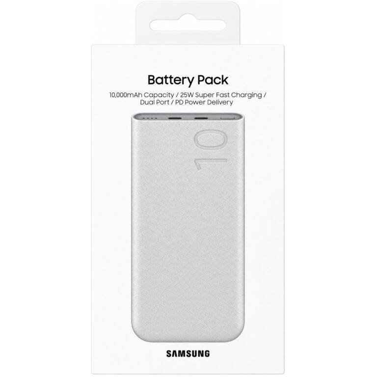 Power Bank Samsung EB-P3401XUE 10000mAh 25W με 2xUSB-C Beige