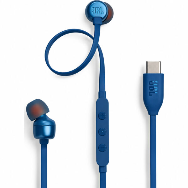 Hands Free JBL 310C In-ear USB-C JBLT310CBLU Μπλε