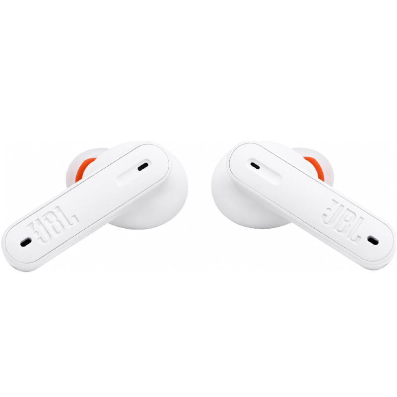 Bluetooth Hands Free JBL Tune 230NC In-ear v5.2 TWS IPX4 Pure Bass με 4-Mic ANC Smart Ambient Λευκά