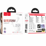 Wireless Hands Free Hoco EQ33 Gem TWS v5.4 300mAh 7 Ώρες Λειτουργίας Λευκά