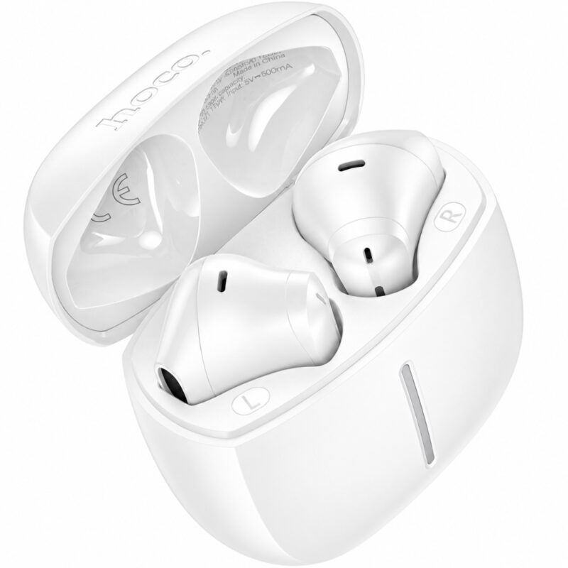 Wireless Hands Free Hoco EQ33 Gem TWS v5.4 300mAh 7 Ώρες Λειτουργίας Λευκά