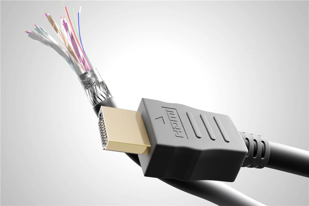 Goobay Καλώδιο HDMI 2m 2.0 με Ethernet 4K/60Hz 18 Gbps Μαύρο 61159