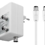 GOOBAY ενισχυτής κεραίας 67226, 2 συσκευές, DVB-T DVB-T2 DVB-C, λευκός