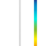 GOOBAY επιτραπέζιο φωτιστικό 76572, RGBW, dimmable, επαναφορτιζόμενο, έως 122.3cm ύψος, λευκό