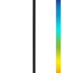 GOOBAY επιτραπέζιο φωτιστικό 76573, RGBW, dimmable, επαναφορτιζόμενο, έως 122.3cm ύψος, μαύρο