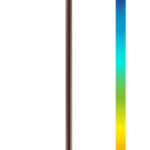 GOOBAY επιτραπέζιο φωτιστικό 76574, RGBW, dimmable, επαναφορτιζόμενο, έως 122.3cm ύψος, χάλκινο