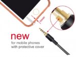 DELOCK Καλώδιο Jack stereo σε Jack stereo 4pin 3.5mm, 90°, μαύρο, 1m