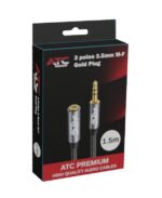 HQ 3.5mm M / F Cable 1.5m