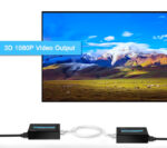 POWERTECH HDMI video extender CAB-H115 μέσω καλωδίου RJ45, 1080p, 60m
