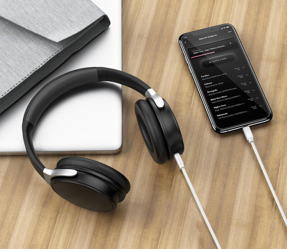 POWERTECH καλώδιο USB-C σε 3.5mm CAB-UC093, 1m, λευκό