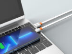 CELEBRAT καλώδιο Lightning σε USB CB-33L, flat, 2.4A, 1m, λευκό