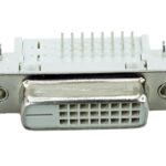 DVI Connector - DVI 25P, Nickel, White