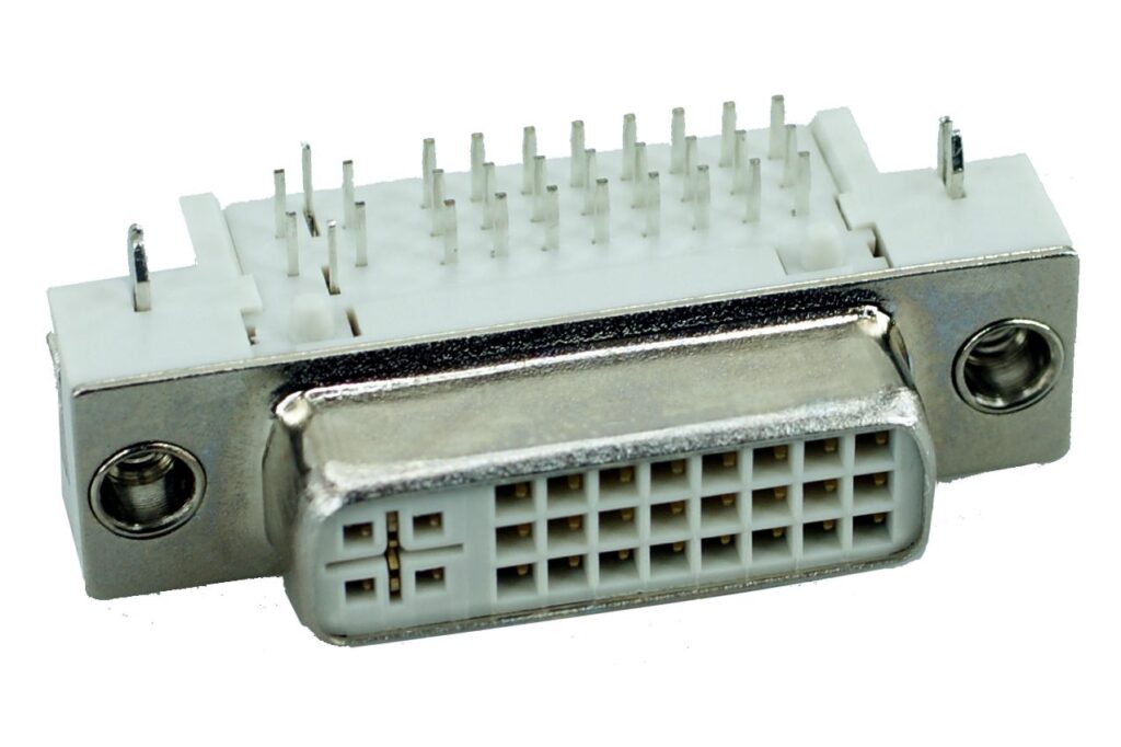 CON-D002 DVI Connector - DVI 24+5, Copper, Bronze - Image 1