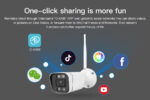 VSTARCAM smart IP κάμερα CS58, IP66, 3MP, WiFi, ανίχνευση καπνού