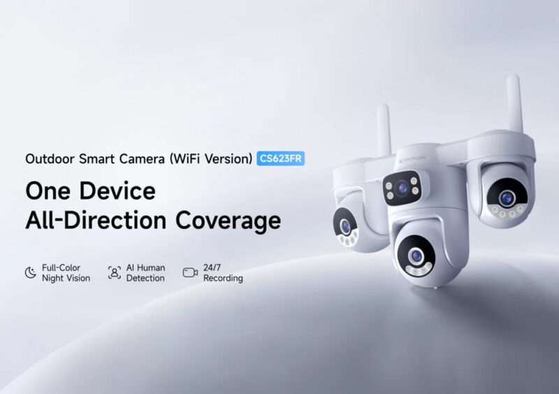 VSTARCAM smart κάμερα CS623FR, four-lens, 2MP, WiFi, PTZ, SD, IP66