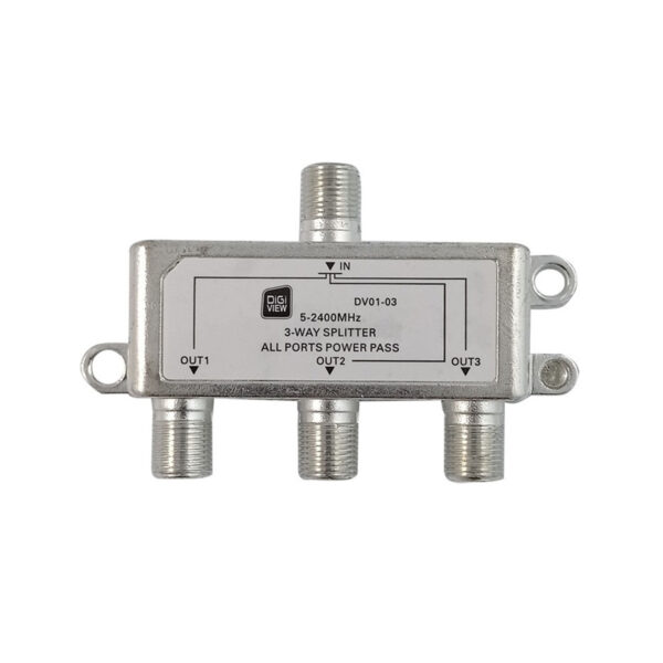 ΔΙΑΚΛΑΔΩΤΗΣ 1:3 ΕΣΩΤ. 5-2400Mhz DV01-03