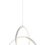 POWERTECH LED φωτιστικό οροφής HLL-0121, 15W, 4000K, Φ22cm x 1m, λευκό