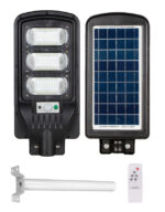 POWERTECH LED ηλιακός προβολέας HLL-0127 χειριστήριο, PIR 150W, 10000mAh