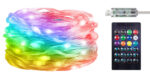POWERTECH smart LED καλωδιοταινία HLL-0132, RGB, IP44, Bluetooth, 15m