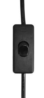 POWERTECH επιτραπέζιο φωτιστικό HLL-0142, E27, κεραμική βάση, γκρι
