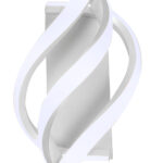 POWERTECH LED φωτιστικό τοίχου HLL-0168, 12W, 4000K, 960lm, λευκό