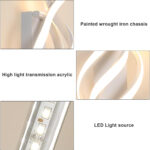 POWERTECH LED φωτιστικό τοίχου HLL-0168, 12W, 4000K, 960lm, λευκό