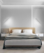 POWERTECH LED φωτιστικό τοίχου HLL-0171, 15W, 4000K, 1200lm, περιστρεφόμενο, λευκό