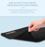 KAKUSIGA mouse pad KSC-1162, 26x21x0.2cm, μαύρο