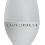 OPTONICA LED λάμπα candle C37 1423, 3.7W, 4500K, E14, 320lm