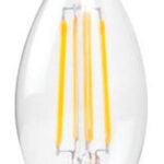 OPTONICA LED λάμπα Candle C35T Filament 1481, 4W, 4500K, E14, 400lm