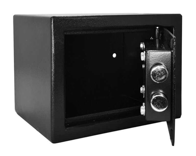 POWERTECH χρηματοκιβώτιο ασφαλείας PT-1195 με κλειδί, 23x17x17cm, 3.5kg
