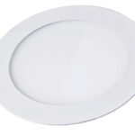 POWERTECH LED panel PT-1270 χωνευτό, 18W, Φ22cm, 4000K, 1440lm, λευκό