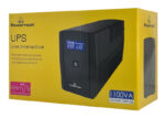POWERTECH UPS Line Interactive PT-1296 με οθόνη, 1100VA, 660W, 2x Schuko