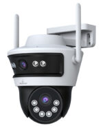 POWERTECH smart κάμερα PT-1340, 3MP, dual lens, WiFi, PTZ, SD, IP65