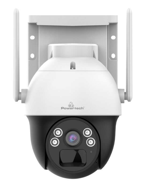 POWERTECH smart ηλιακή κάμερα PT-1341, 4MP, WiFi, PTZ, SD, IP66
