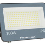 POWERTECH LED προβολέας PT-1460, 100W, 4000K, 9000lm, IP66