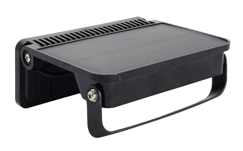 POWERTECH LED ηλιακό φωτιστικό PT-1517 με αισθητήρα κίνησης, 8W, 1800mAh, μαύρο