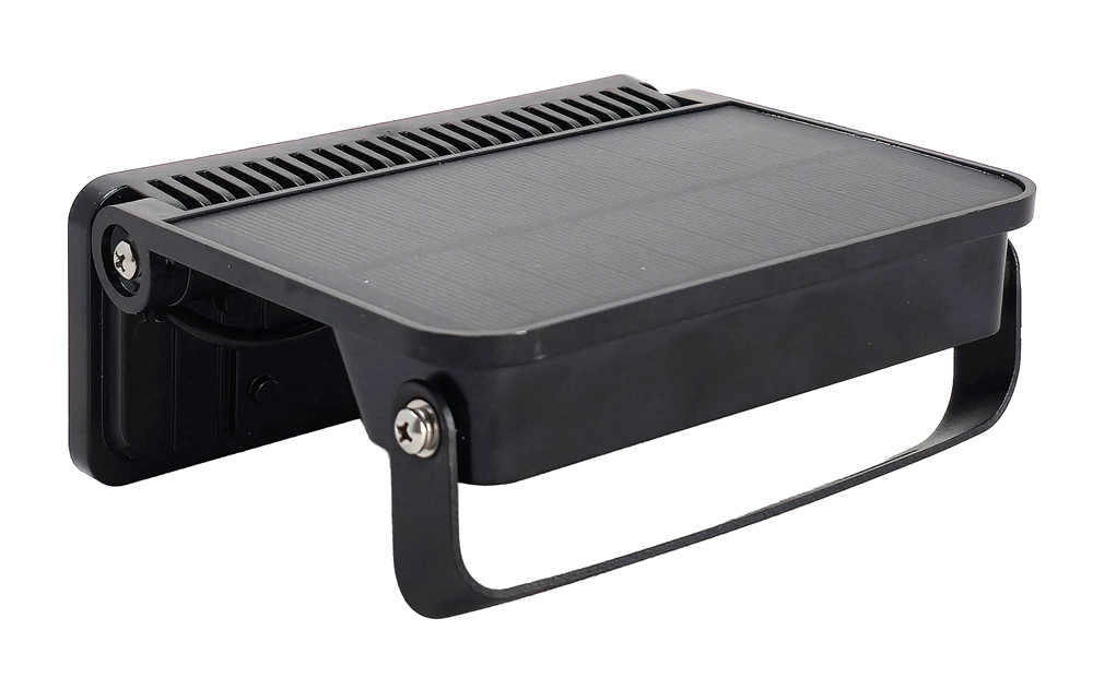 POWERTECH LED ηλιακό φωτιστικό PT-1517 με αισθητήρα κίνησης, 8W, 1800mAh, μαύρο
