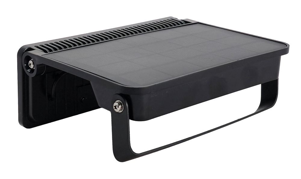 POWERTECH LED ηλιακό φωτιστικό PT-1518 με αισθητήρα κίνησης, 12W, 3600mAh, μαύρο
