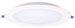 POWERTECH LED φωτιστικό downlight PT-1558, 5W, Φ100x25mm, 4000K, 425lm, λευκό